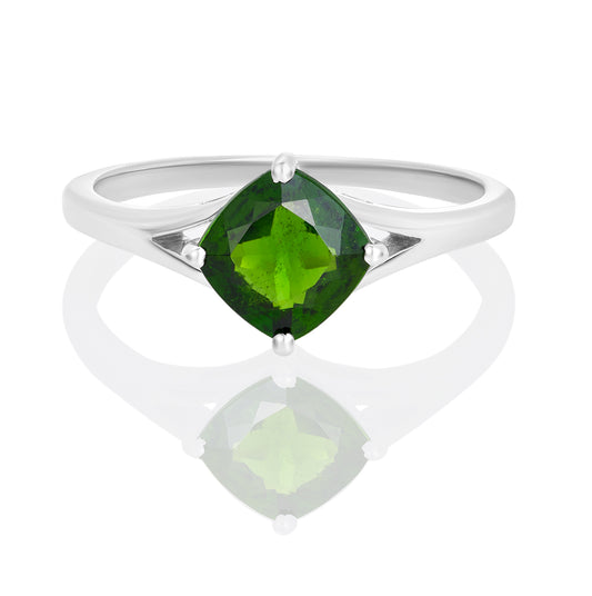 Sterling Silver Ring Chrome Diopside  IGR-2735 Size 8