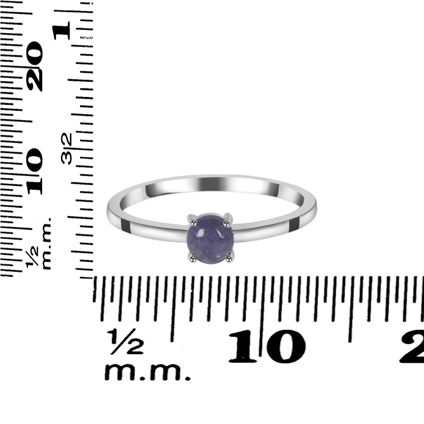 Sterling Silver Ring Tanzanite  IGR-3025 Size 5
