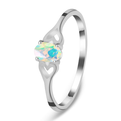 Sterling Silver Ring Opal  IGR-2620 Size 6