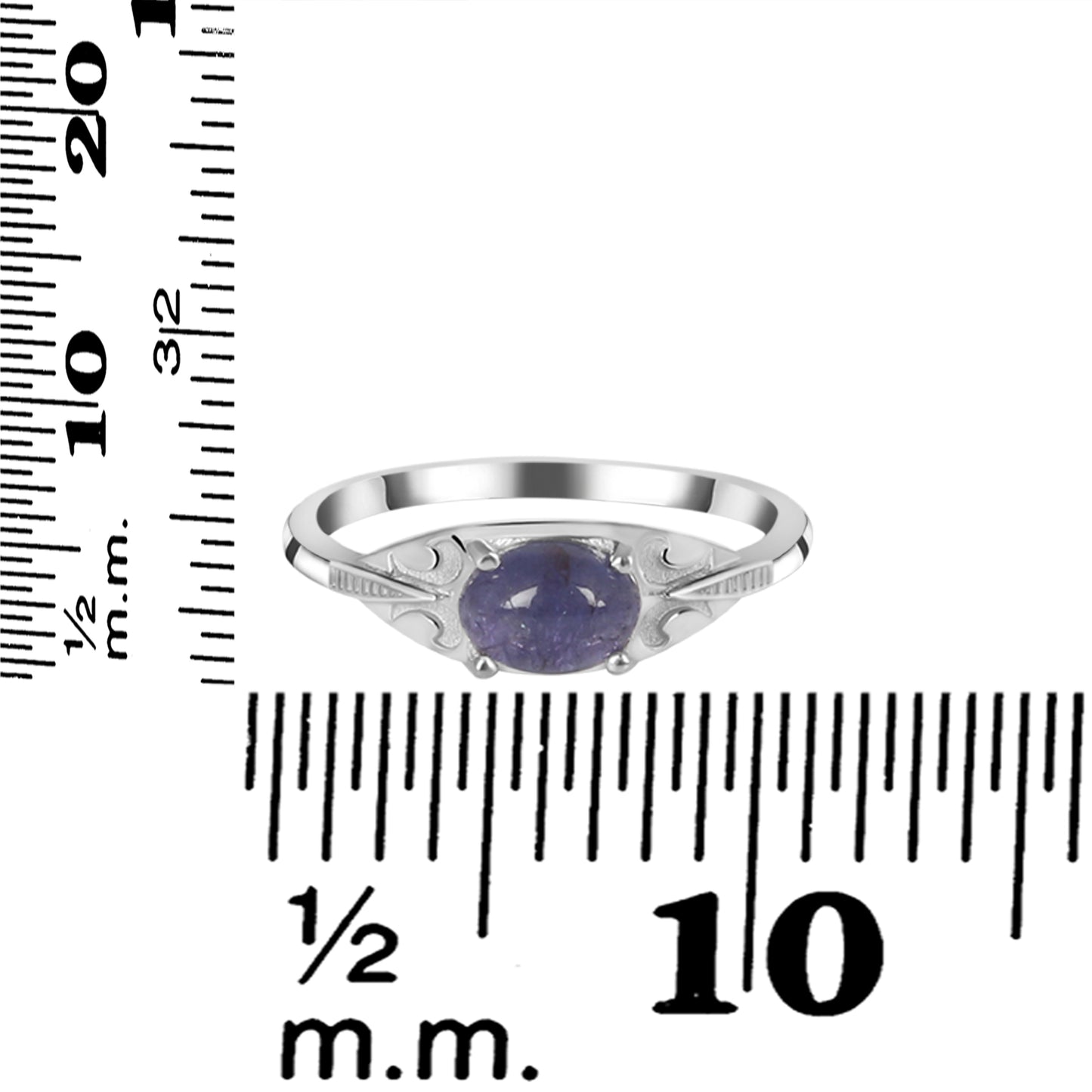 Sterling Silver Ring Tanzanite  IGR-1376 Size 6