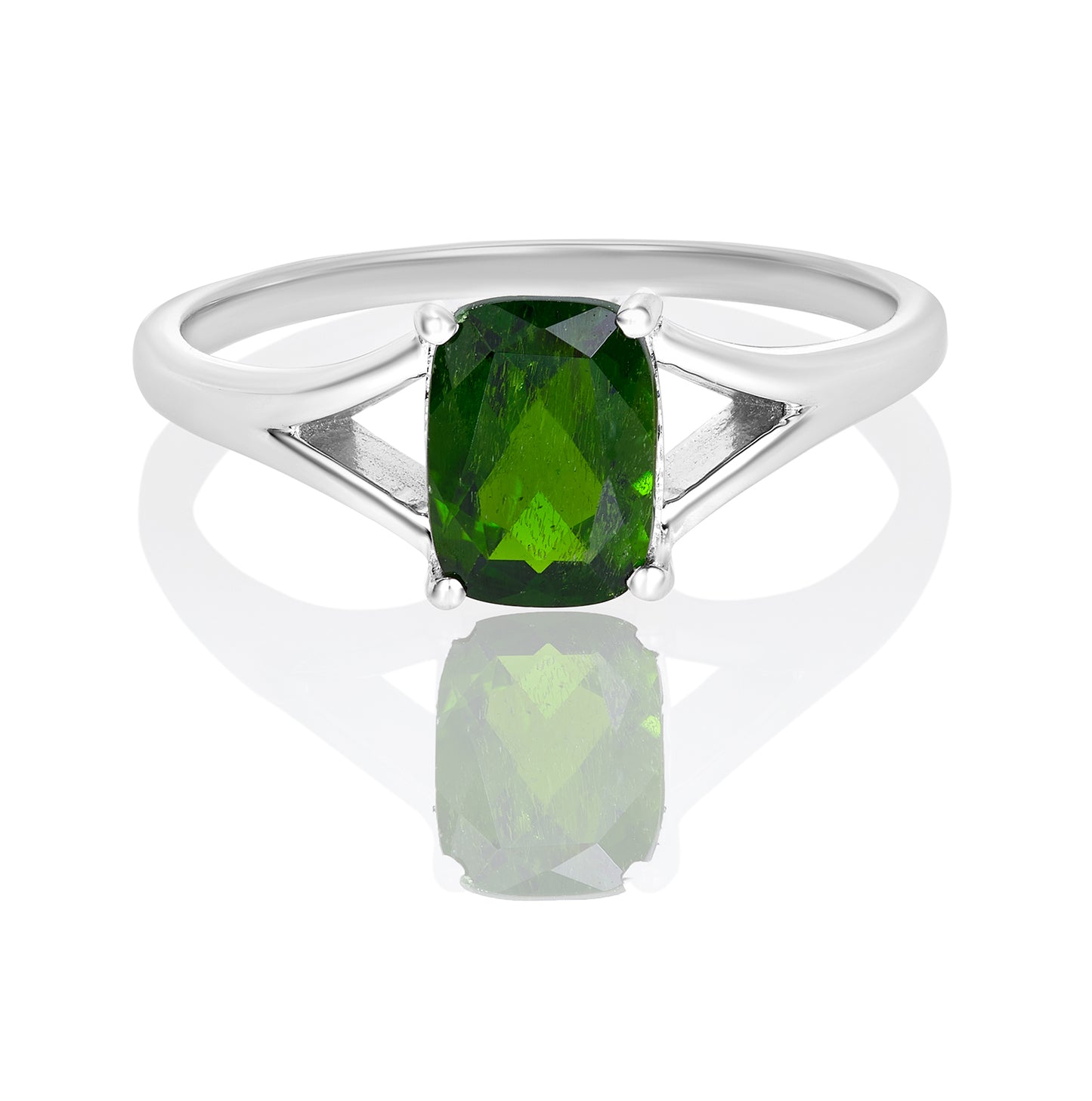 Sterling Silver Ring Chrome Diopside  IGR-2652 Size 5