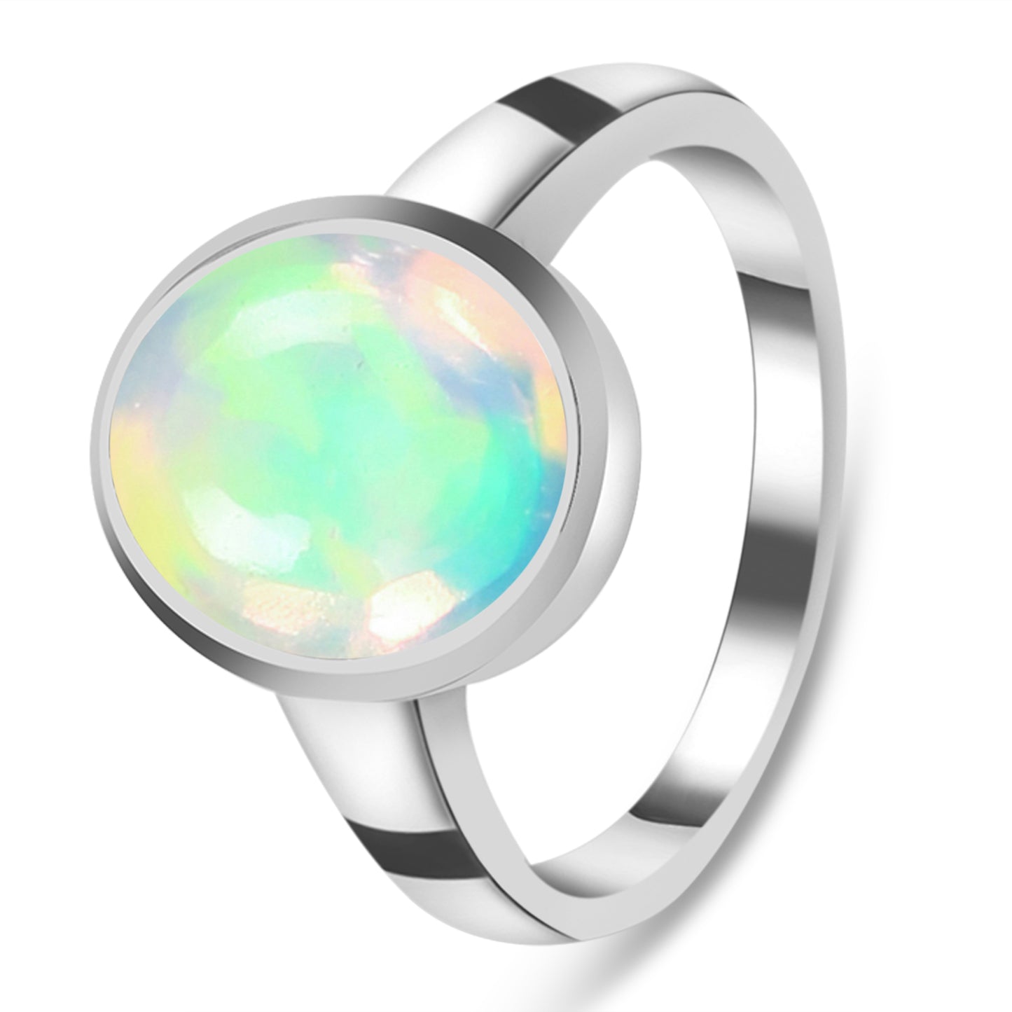 Sterling Silver Ring Opal  IGR-1880 Size 7