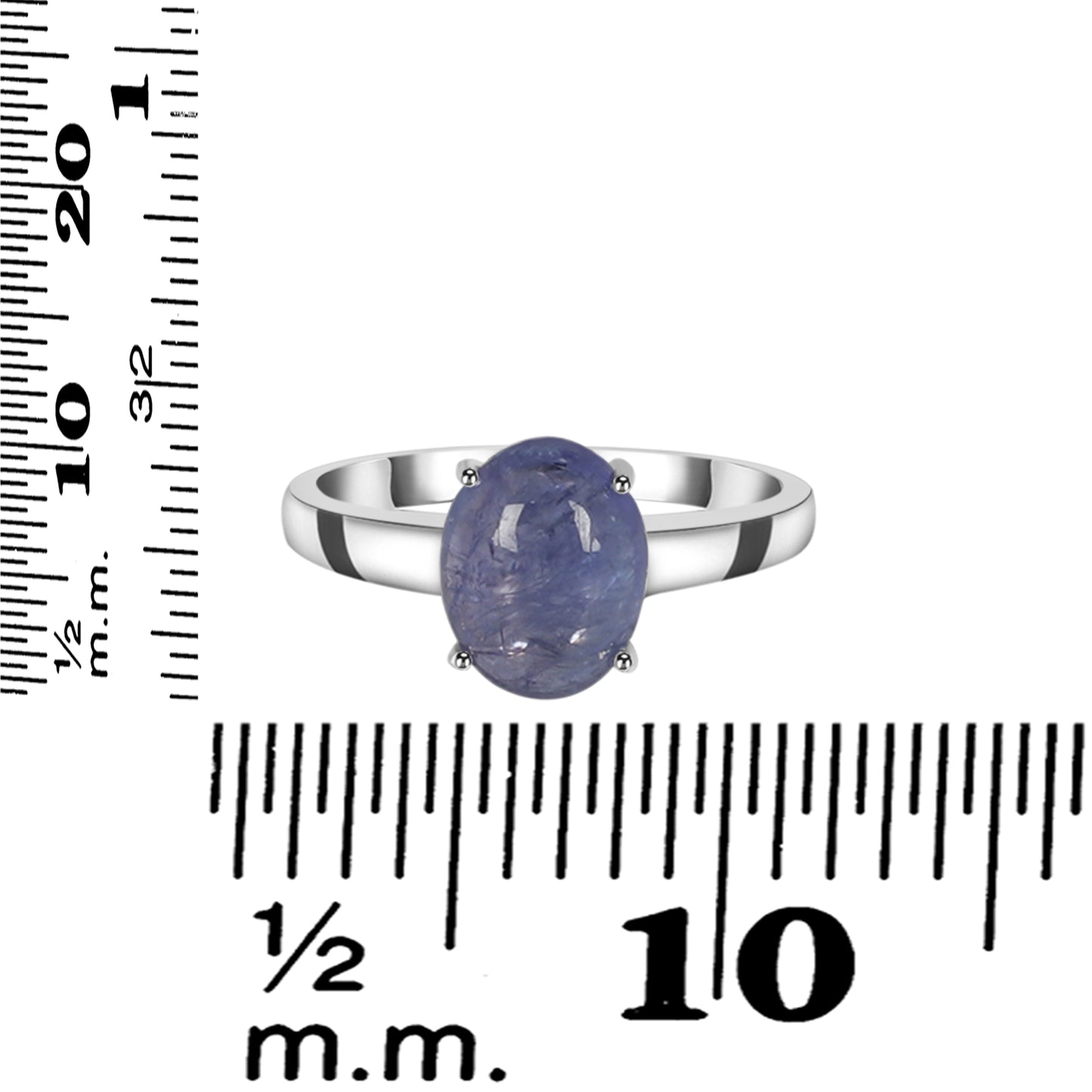 Sterling Silver Ring Tanzanite  IGR-1652 Size 10