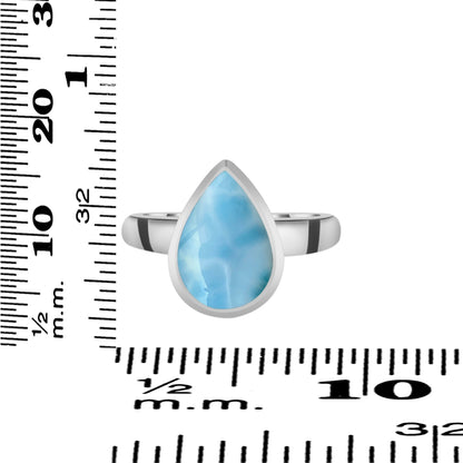 Sterling Silver Ring Larimar  IGR-2366 Size 5