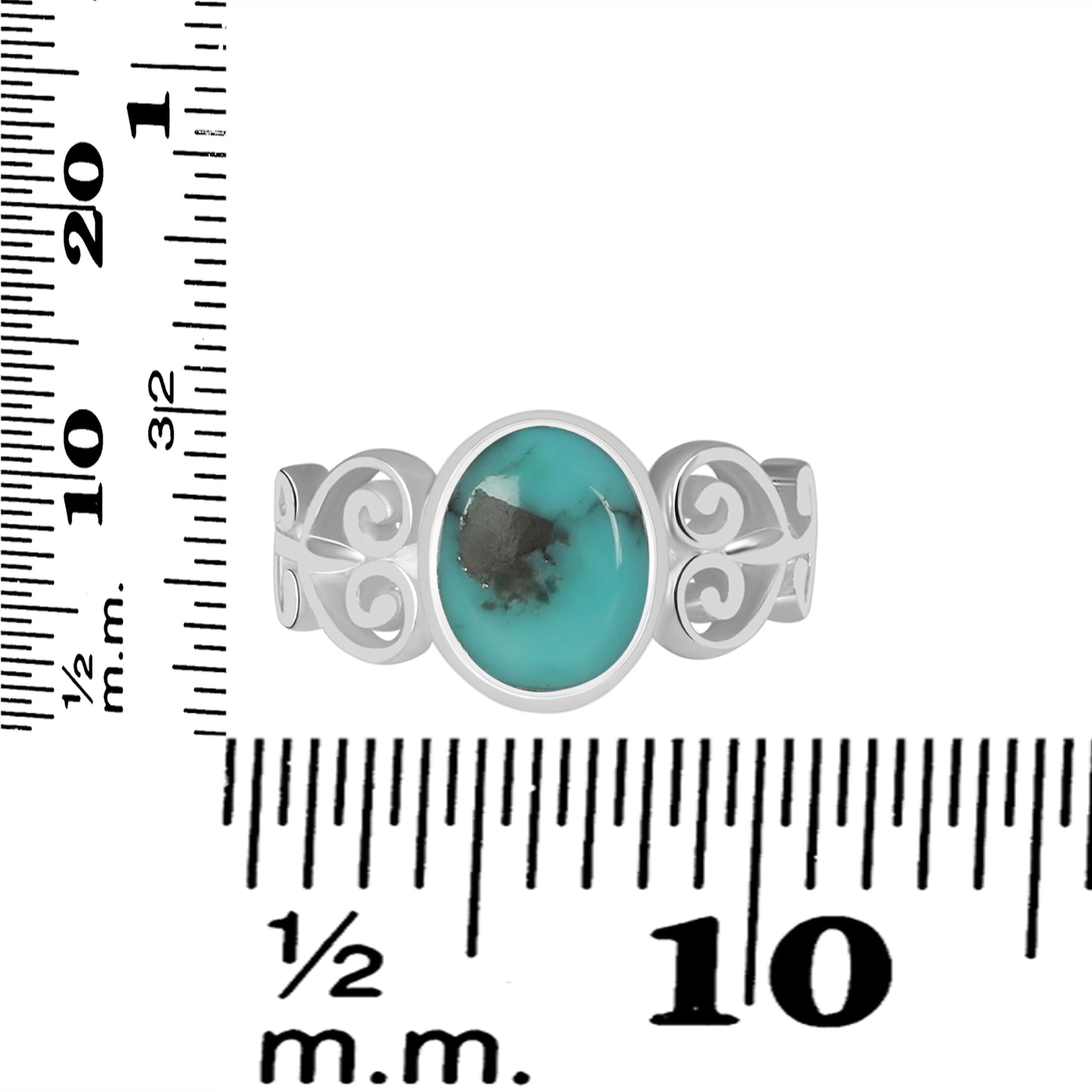 Sterling Silver Ring Turquoise  IGR-196 Size 6