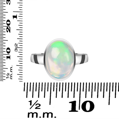 Sterling Silver Ring Opal  IGR-1820 Size 6