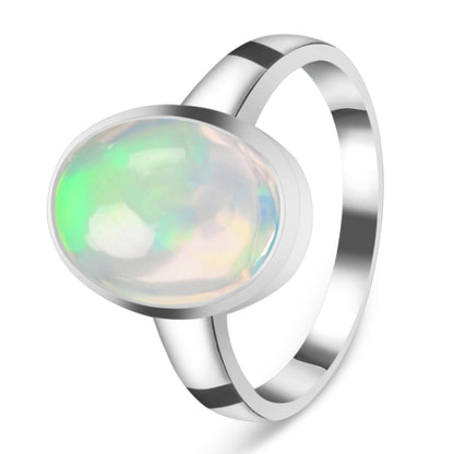 Sterling Silver Ring Opal  IGR-1820 Size 8