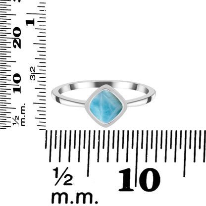 Sterling Silver Ring Larimar  IGR-2548 Size 5