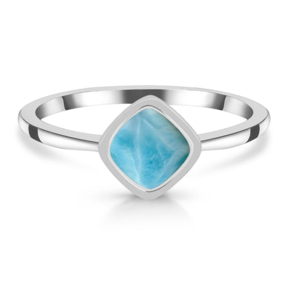Sterling Silver Ring Larimar  IGR-2548 Size 6