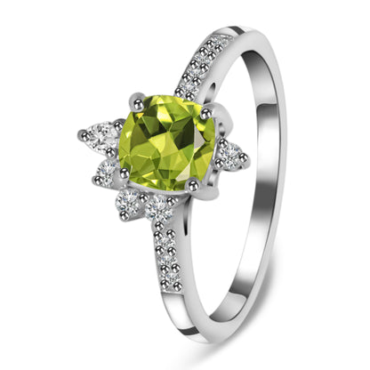 Sterling Silver Ring Peridot  IGR-2404 Size 8