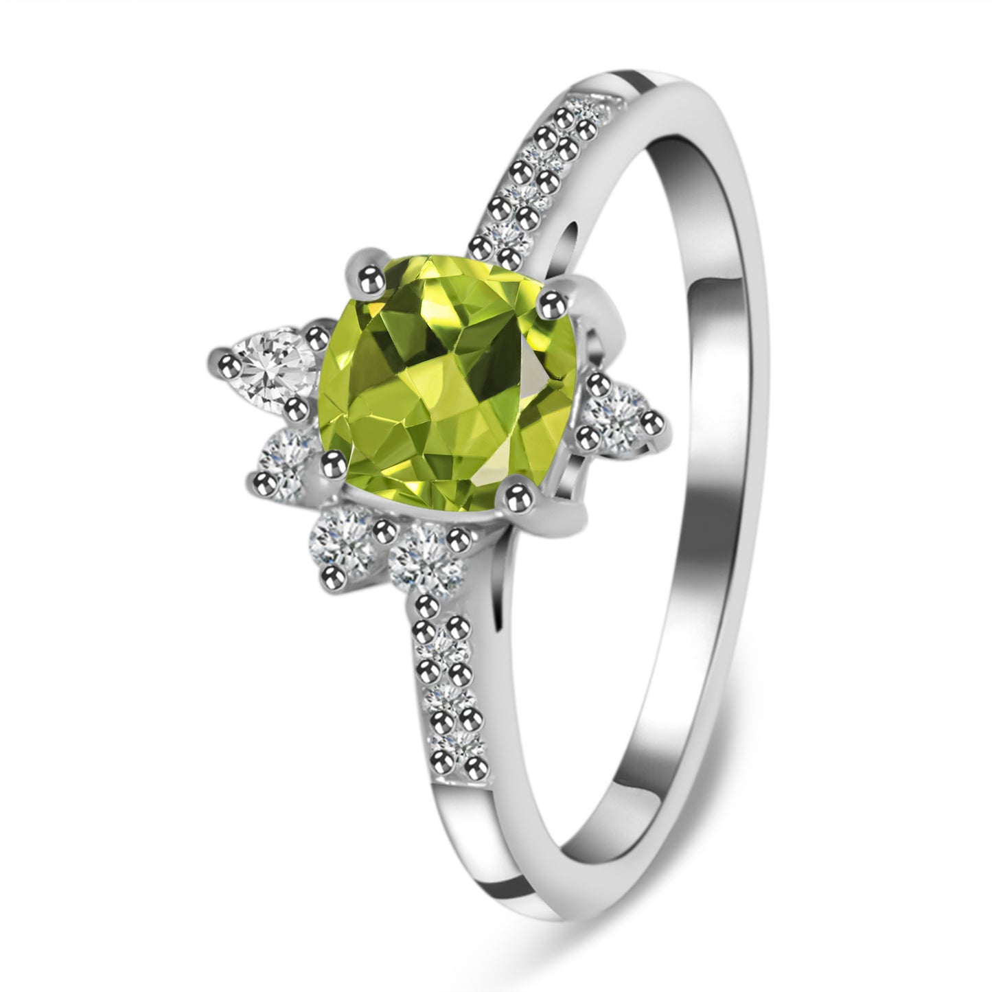 Sterling Silver Ring Peridot  IGR-2404 Size 10
