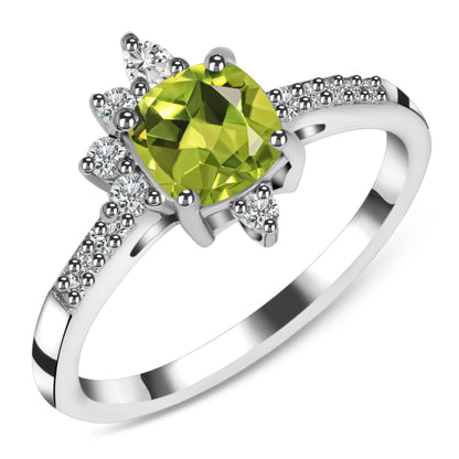 Sterling Silver Ring Peridot  IGR-2404 Size 6