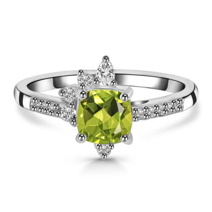 Sterling Silver Ring Peridot  IGR-2404 Size 8