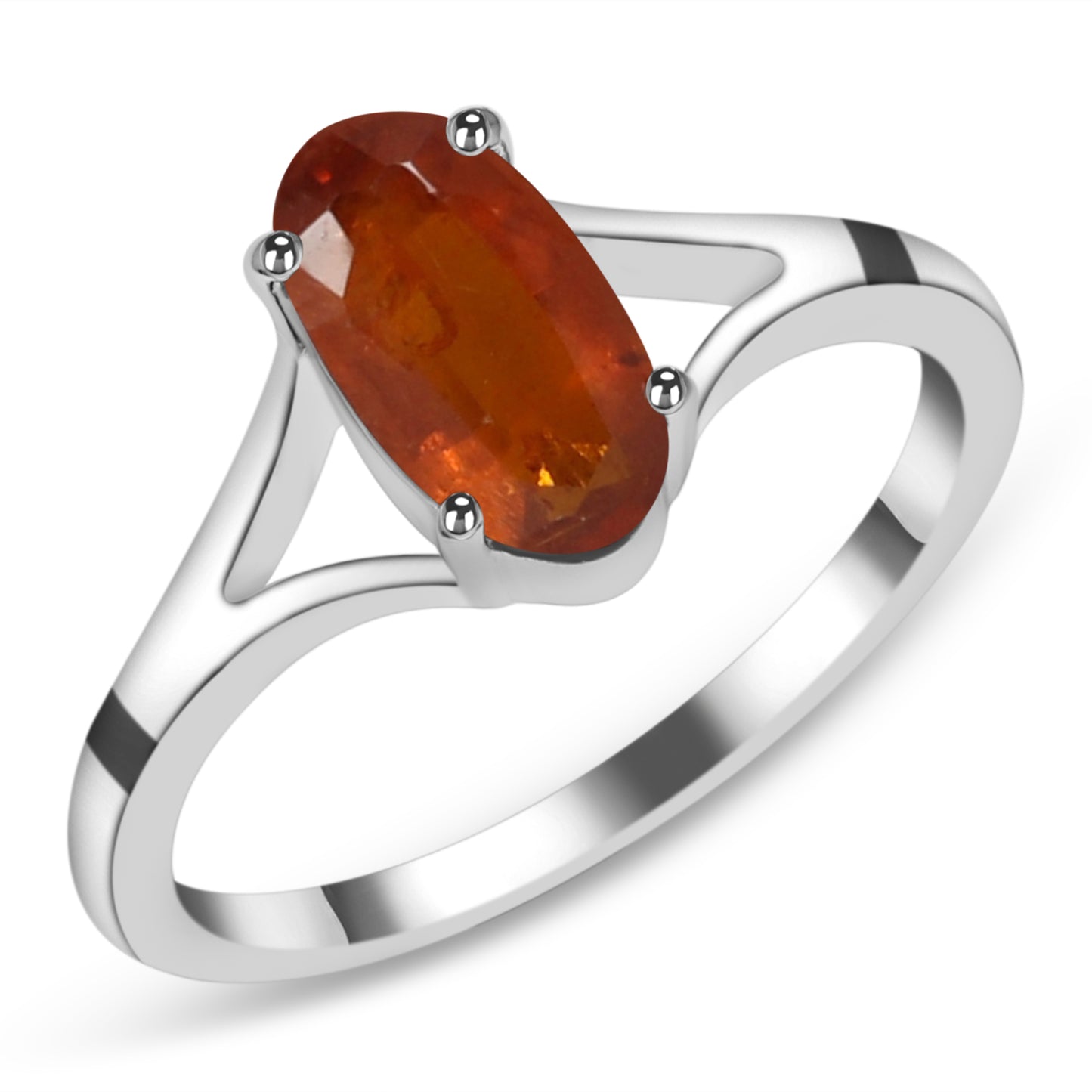 Sterling Silver Ring Orange Kyanite  IGR-2652 Size 10