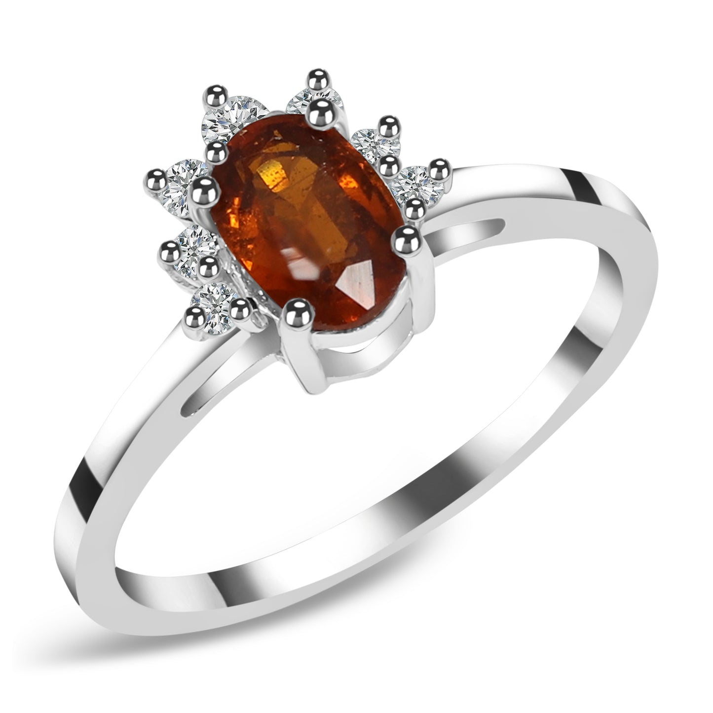 Sterling Silver Ring Orange Kyanite  IGR-2385 Size 9