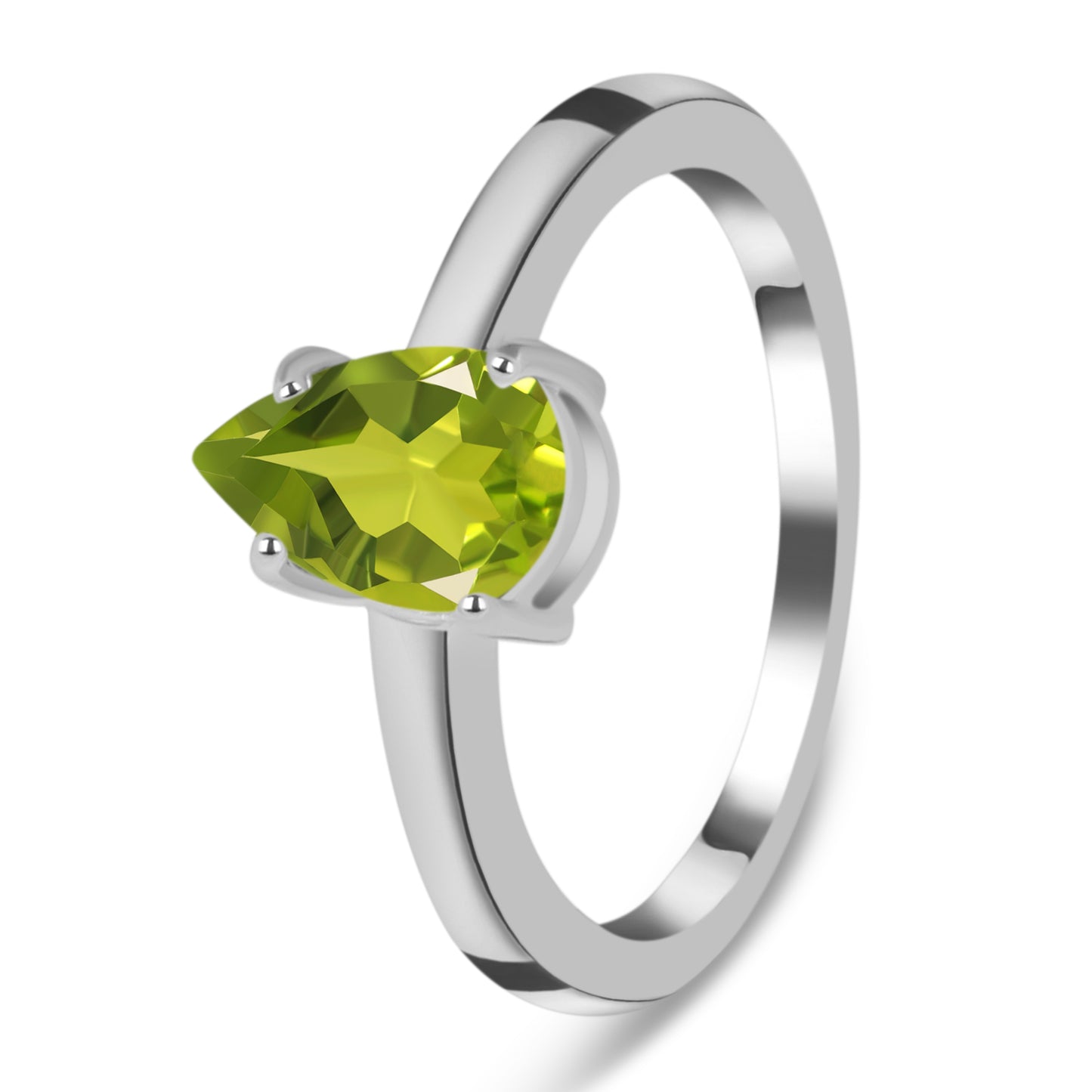 Sterling Silver Ring Peridot  IGR-3054 Size 8