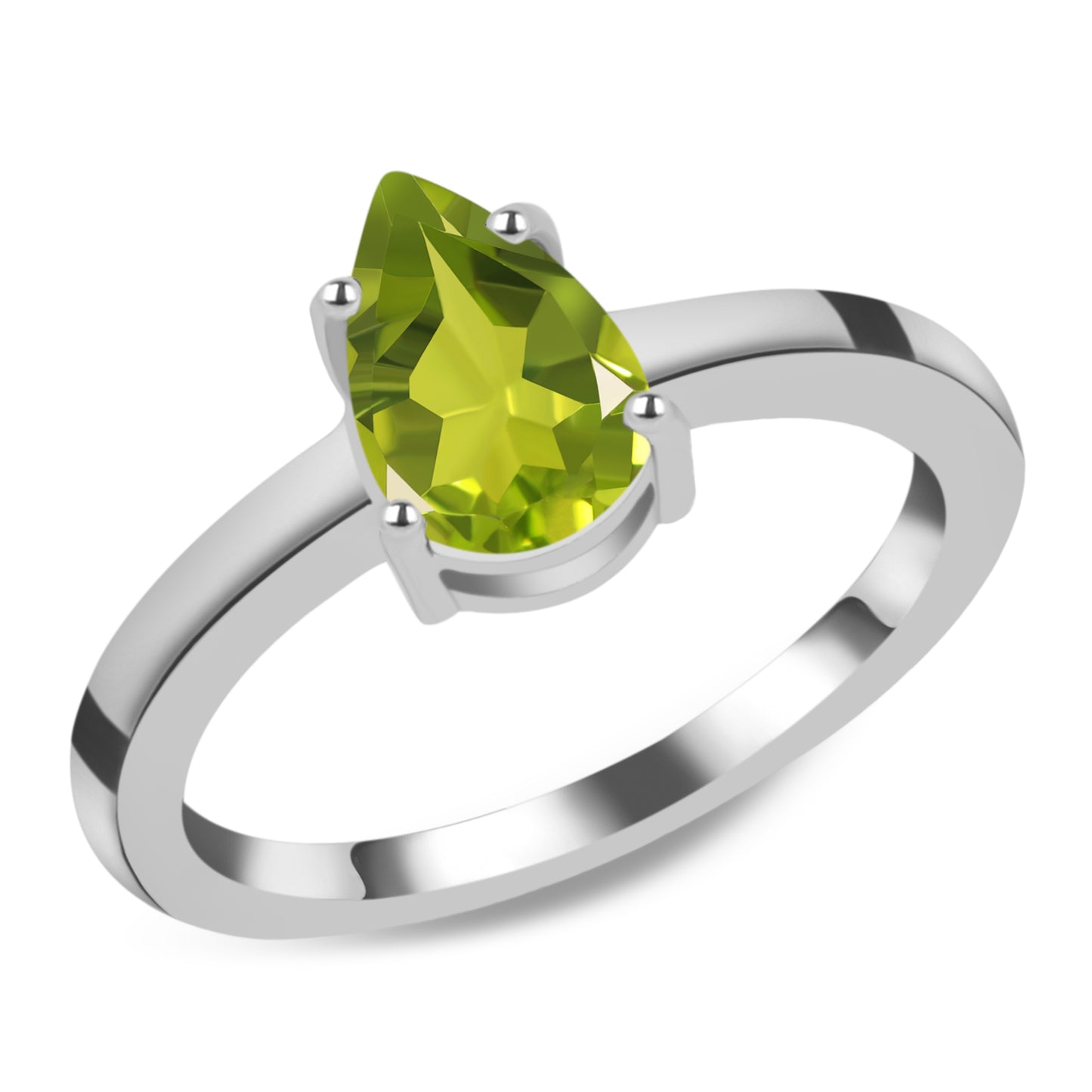 Sterling Silver Ring Peridot  IGR-3054 Size 8