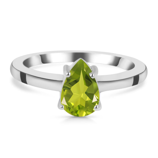 Sterling Silver Ring Peridot  IGR-3054 Size 9
