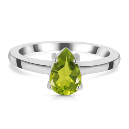 Sterling Silver Ring Peridot  IGR-3054 Size 6