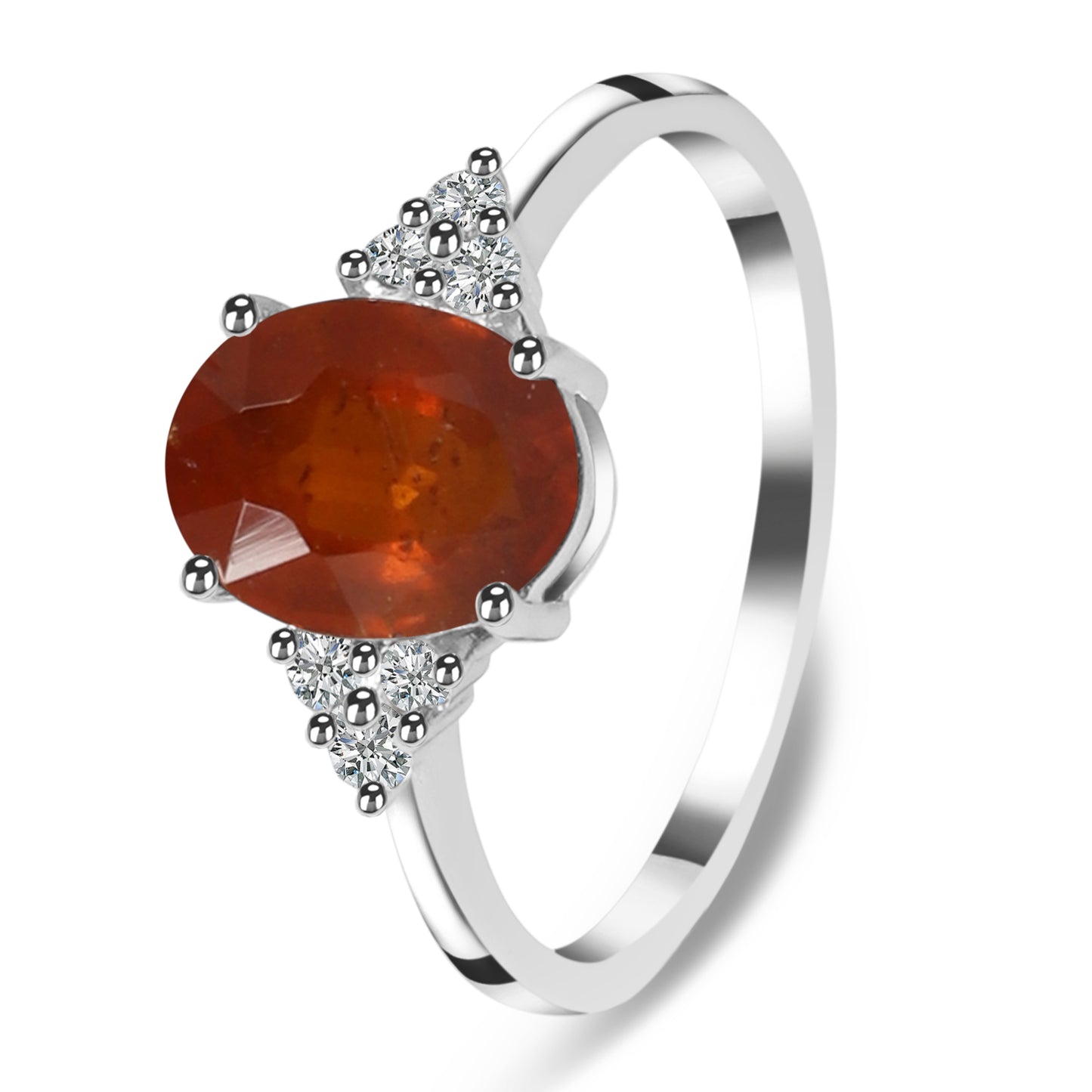Sterling Silver Ring Orange Kyanite  IGR-2832 Size 7