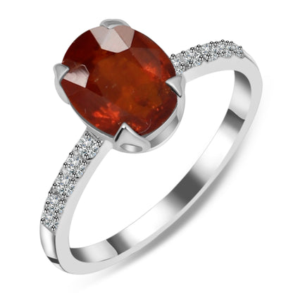 Sterling Silver Ring Orange Kyanite  IGR-2382 Size 8