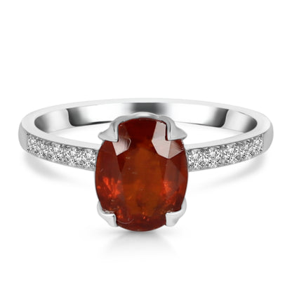 Sterling Silver Ring Orange Kyanite  IGR-2382 Size 6