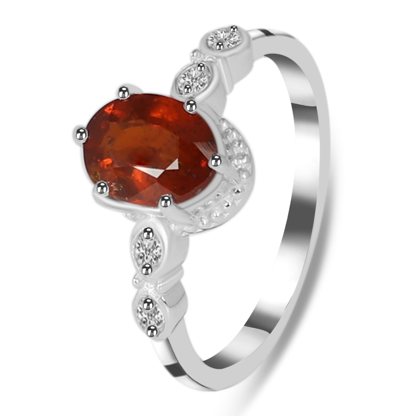 Sterling Silver Ring Orange Kyanite  IGR-2182 Size 7