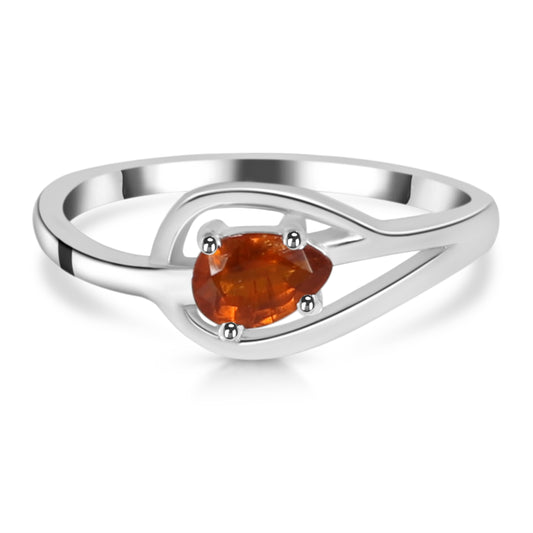 Sterling Silver Ring Orange Kyanite  IGR-2614 Size 5