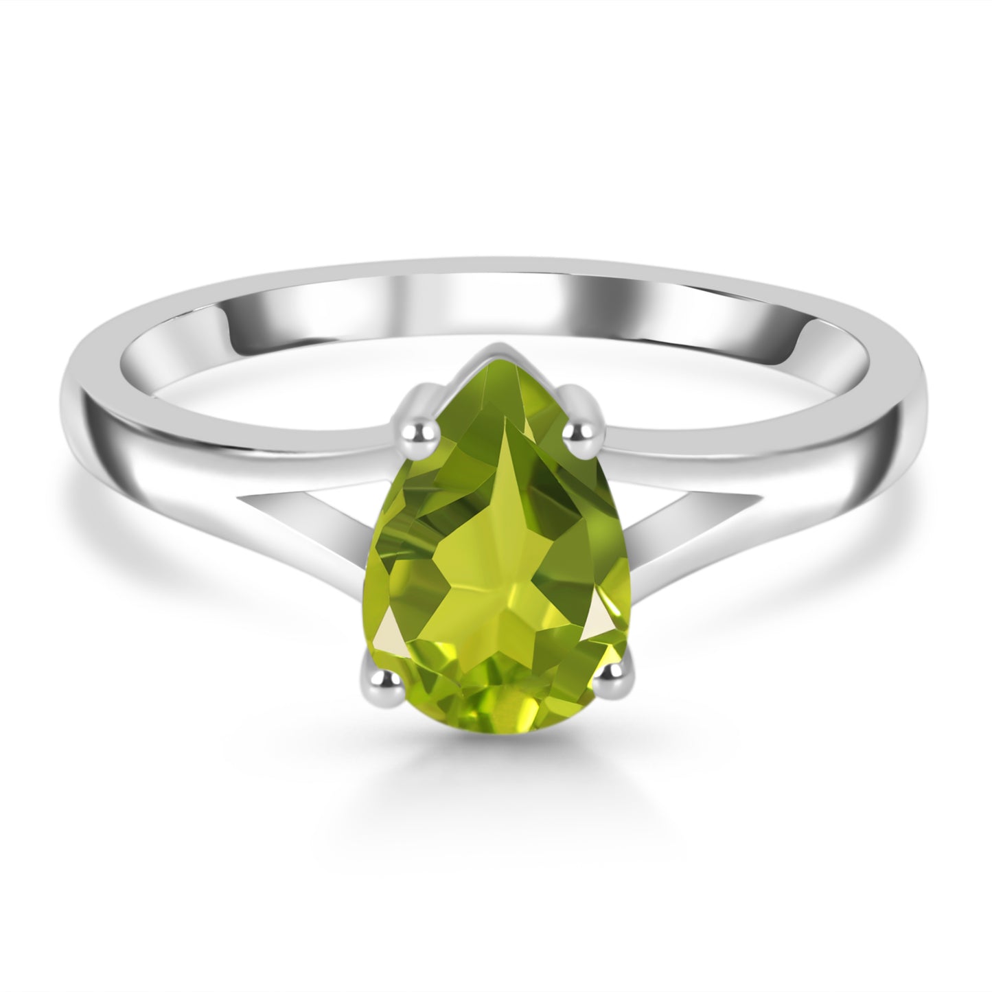 Sterling Silver Ring Peridot  IGR-2121 Size 9