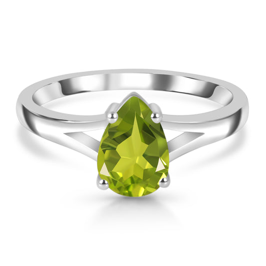 Sterling Silver Ring Peridot  IGR-2121 Size 7