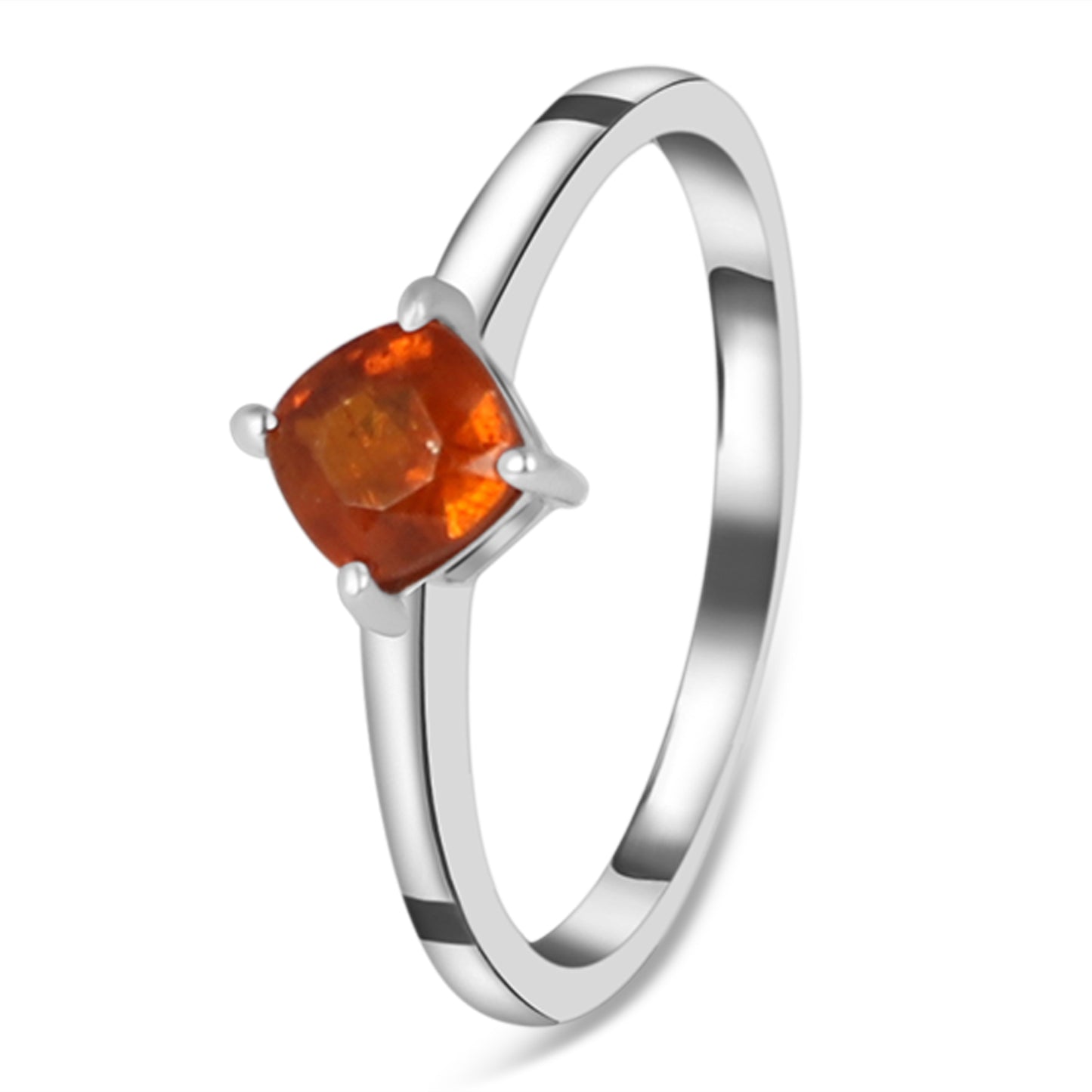 Sterling Silver Ring Orange Kyanite  IGR-2650 Size 5