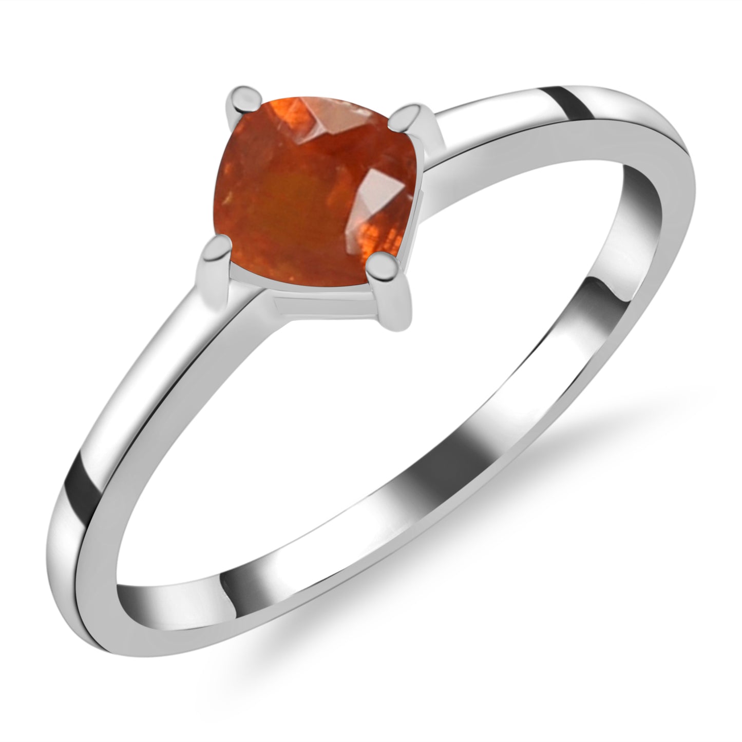 Sterling Silver Ring Orange Kyanite  IGR-2650 Size 7