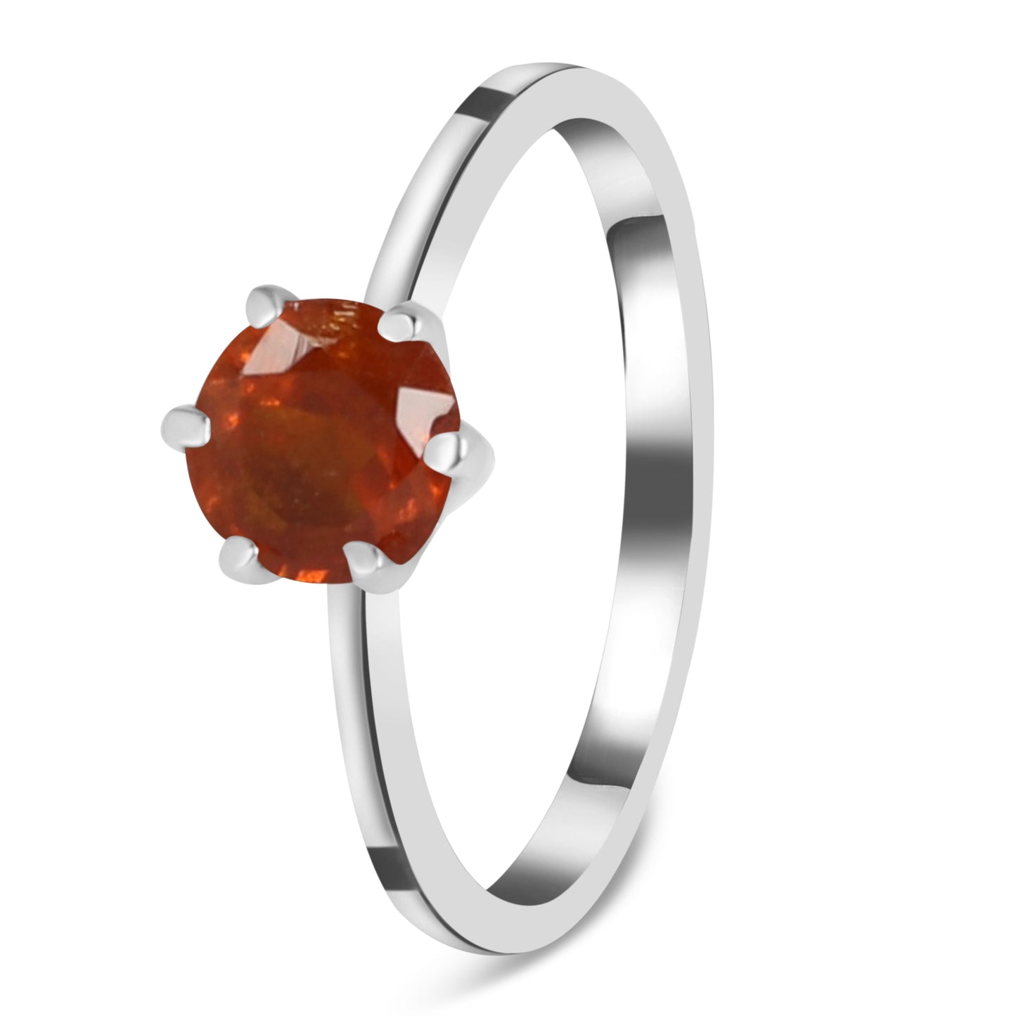 Sterling Silver Ring Orange Kyanite  IGR-2463 Size 6