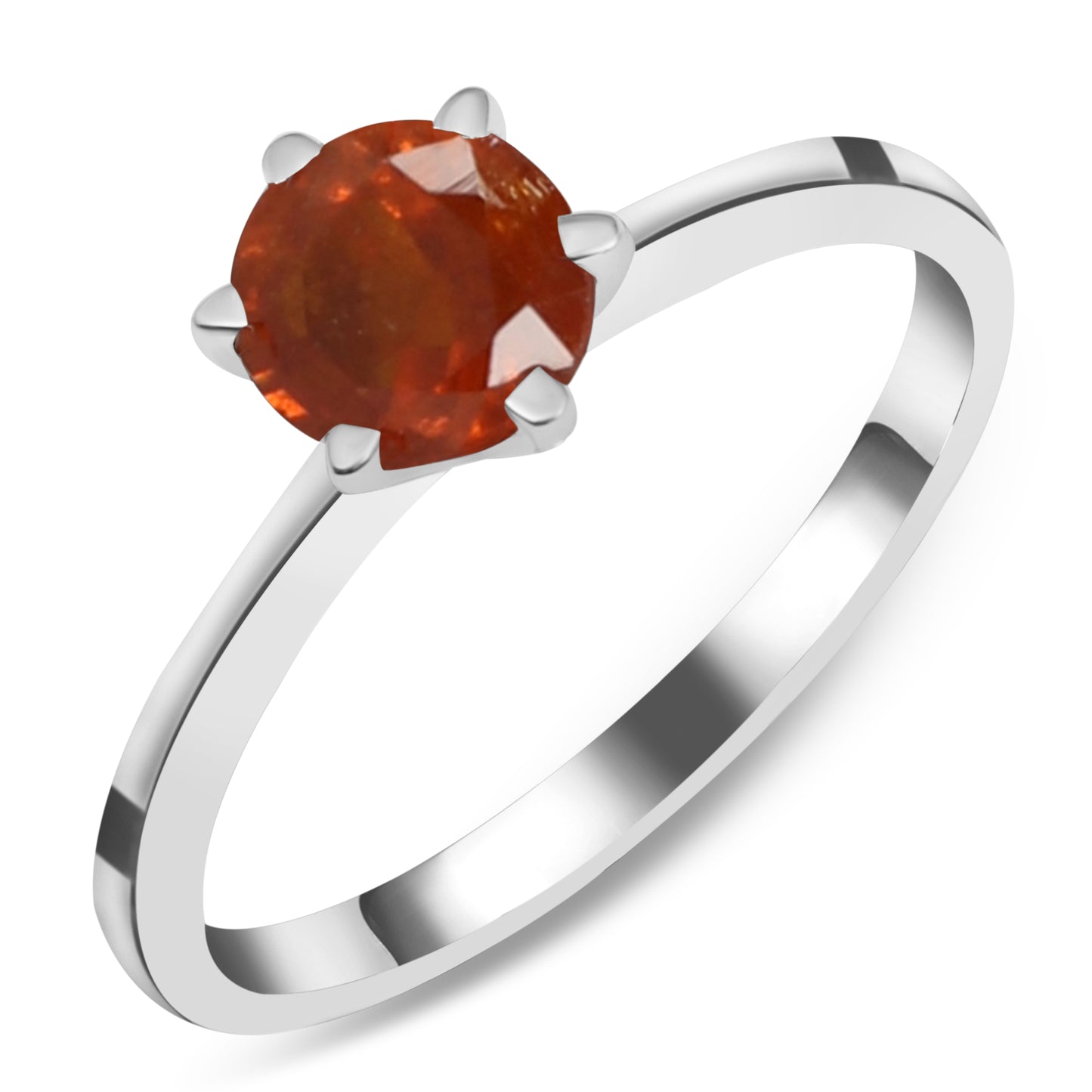 Sterling Silver Ring Orange Kyanite  IGR-2463 Size 9