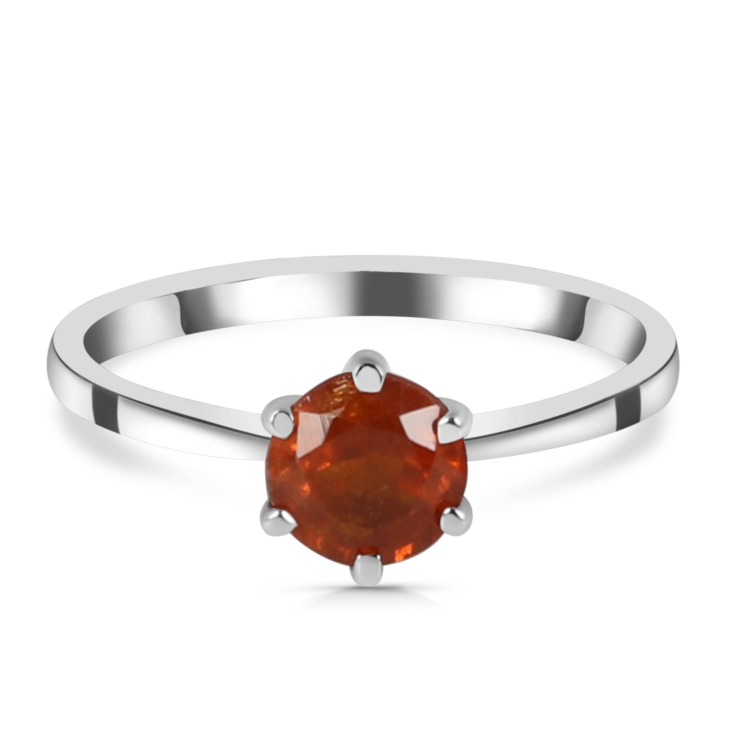 Sterling Silver Ring Orange Kyanite  IGR-2463 Size 7