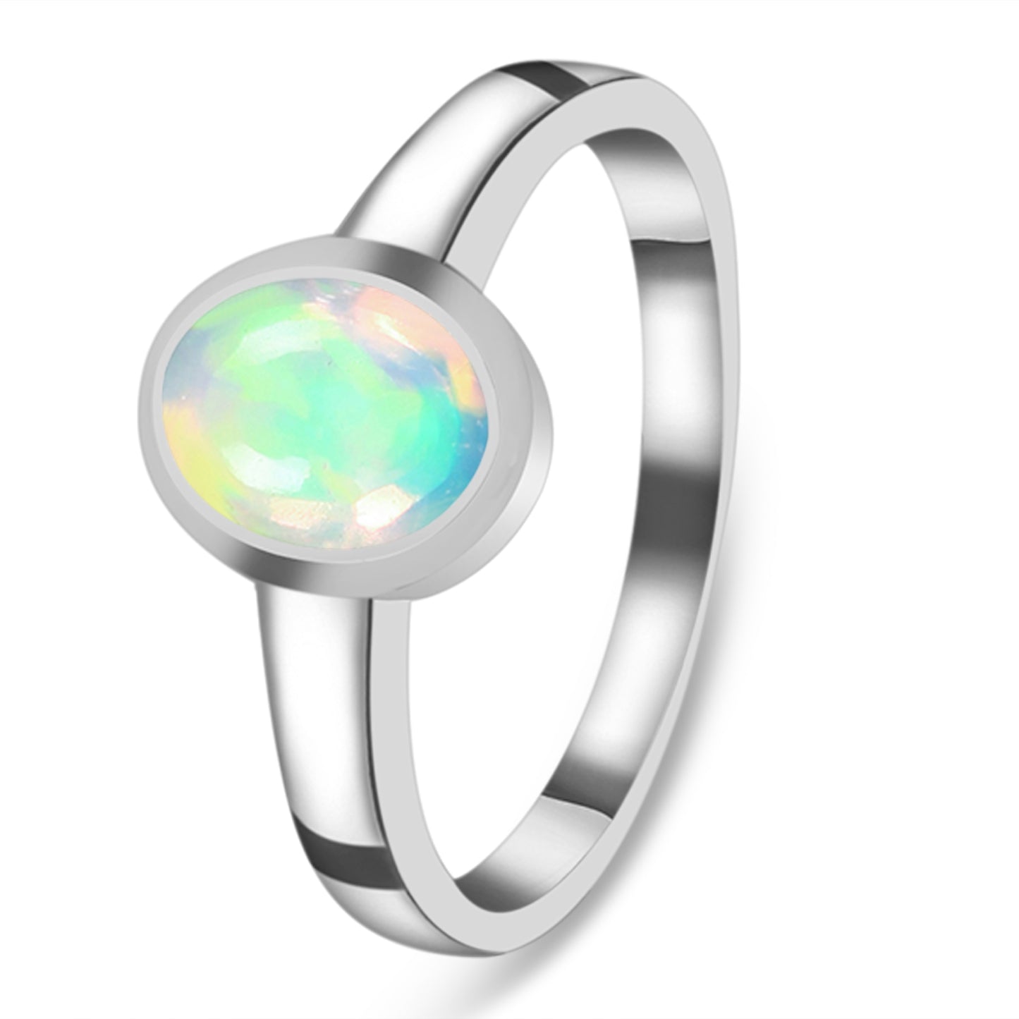 Sterling Silver Ring Opal  IGR-1886 Size 5