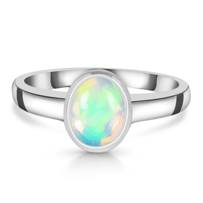 Sterling Silver Ring Opal  IGR-1886 Size 9