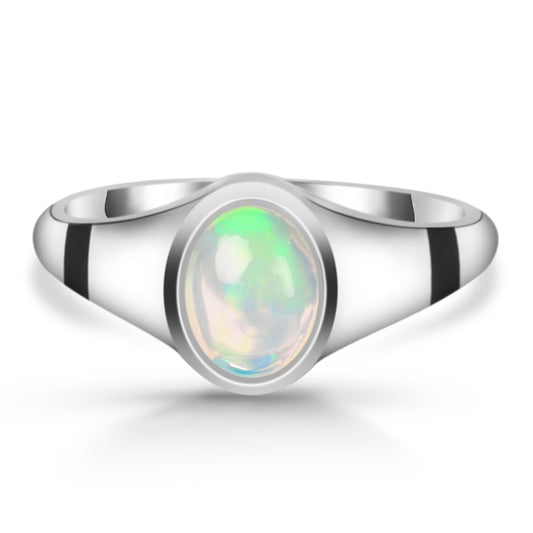 Sterling Silver Ring Opal  IGR-3042 Size 7