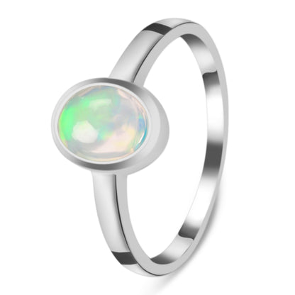 Sterling Silver Ring Opal  IGR-2513 Size 5