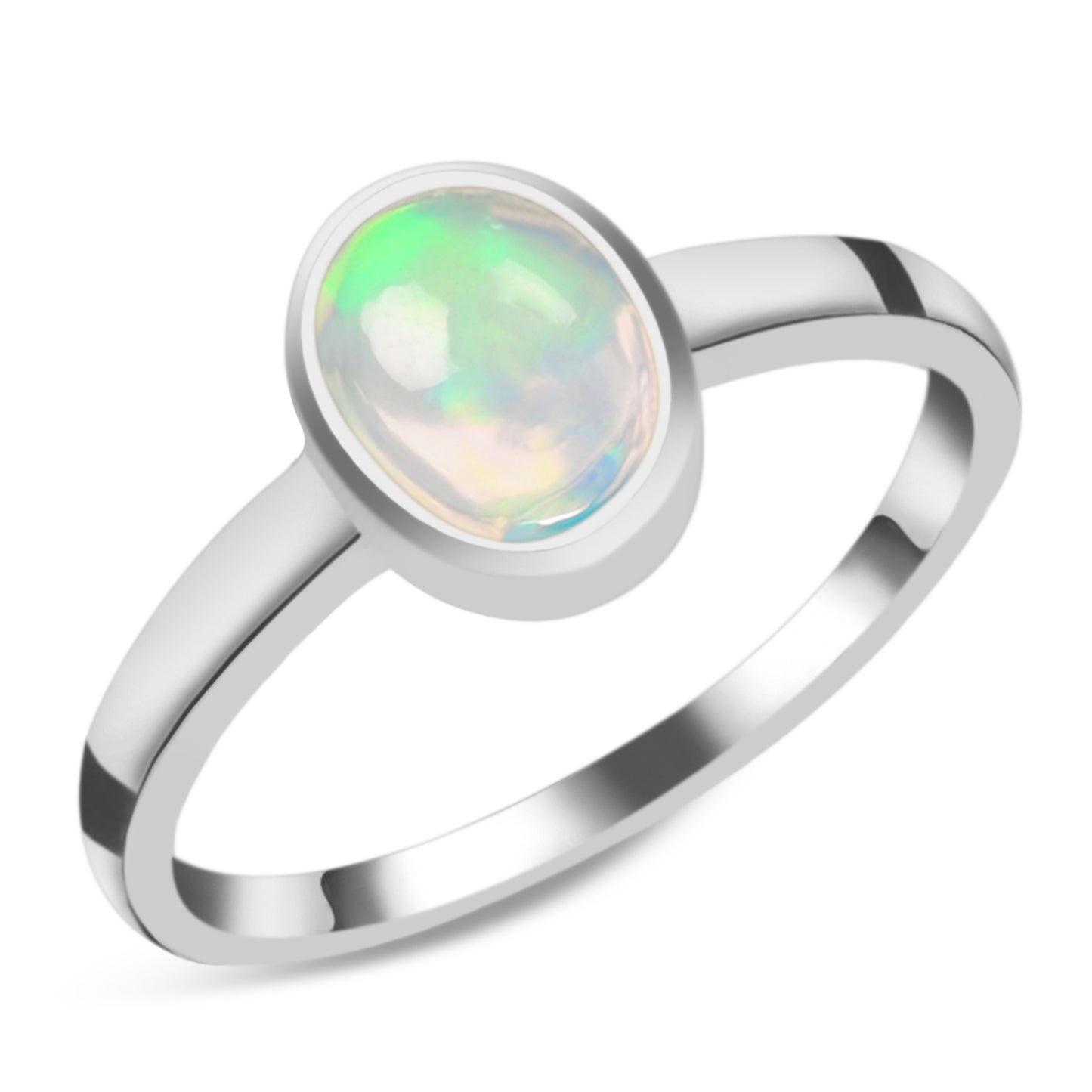 Sterling Silver Ring Opal  IGR-2513 Size 6