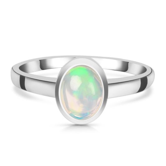 Sterling Silver Ring Opal  IGR-2513 Size 7