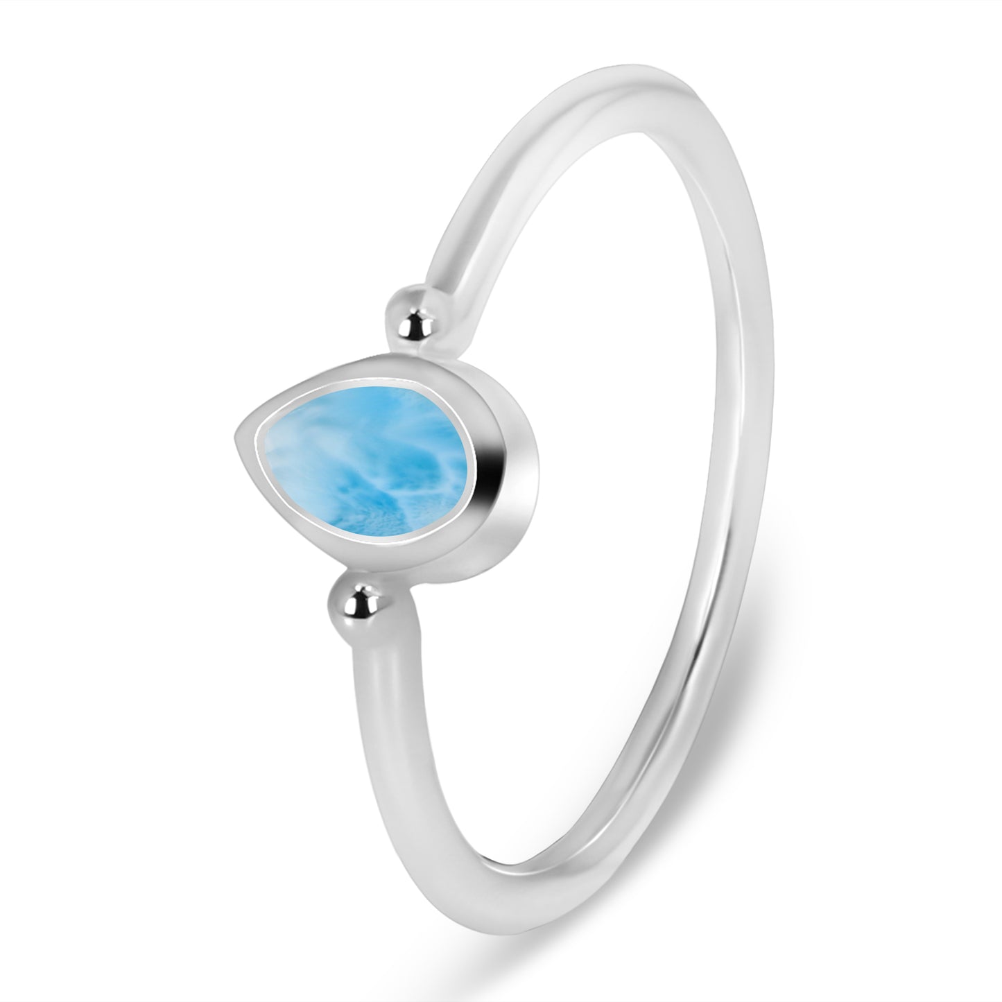 Sterling Silver Ring Larimar  IGR-2837 Size 7