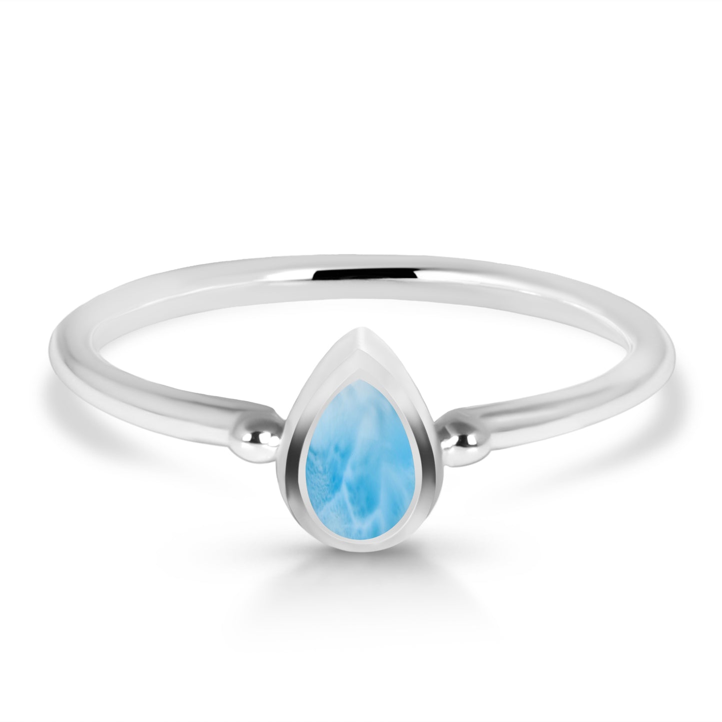 Sterling Silver Ring Larimar  IGR-2837 Size 7