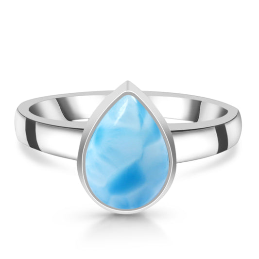 Sterling Silver Ring Larimar  IGR-2363 Size 8