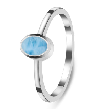 Sterling Silver Ring Larimar  IGR-2834 Size 5