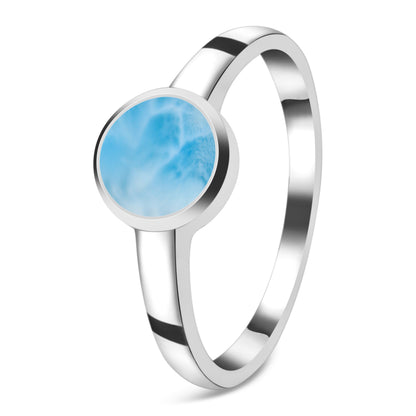 Sterling Silver Ring Larimar  IGR-1821 Size 5