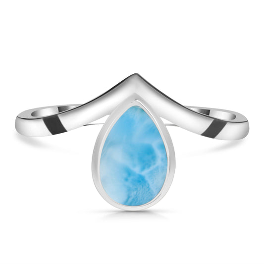 Sterling Silver Ring Larimar  IGR-2836 Size 5