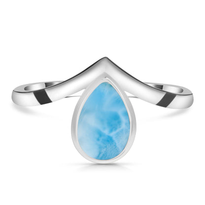 Sterling Silver Ring Larimar  IGR-2836 Size 6