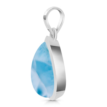 Sterling Silver Pendant Larimar  IGP-452