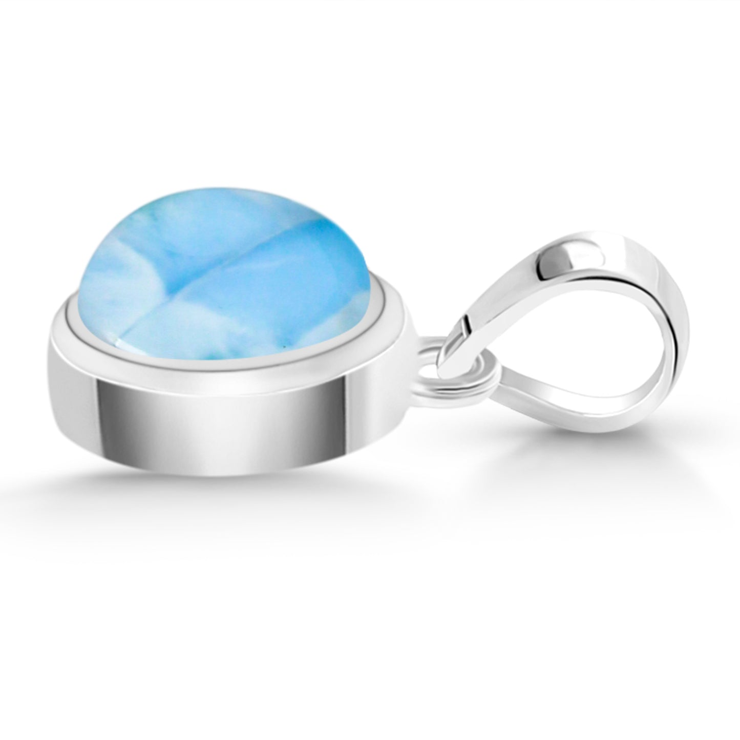 Sterling Silver Pendant Larimar  IGP-950